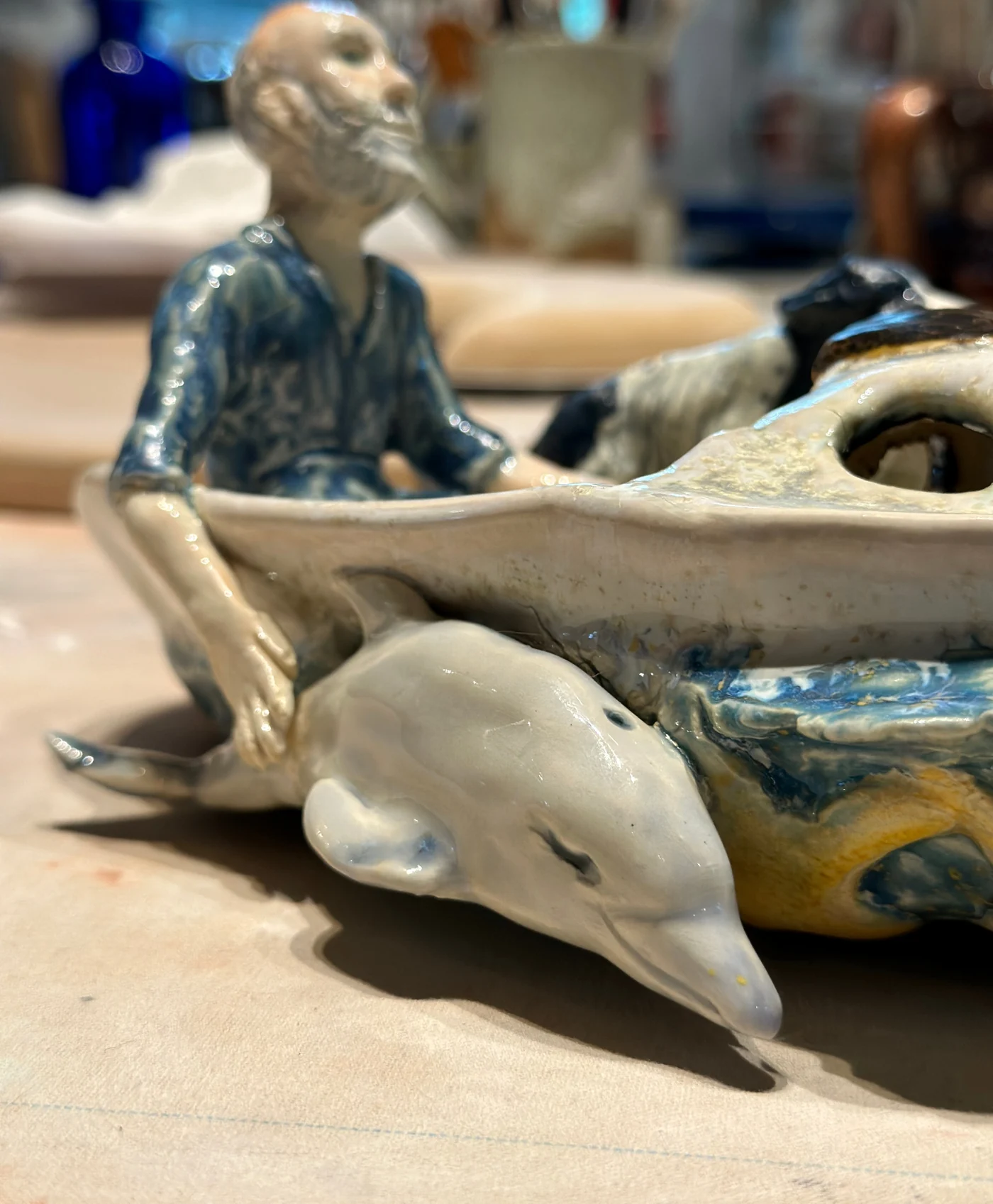 Raymond’s Magical Sailboat - Dolphin angle 1