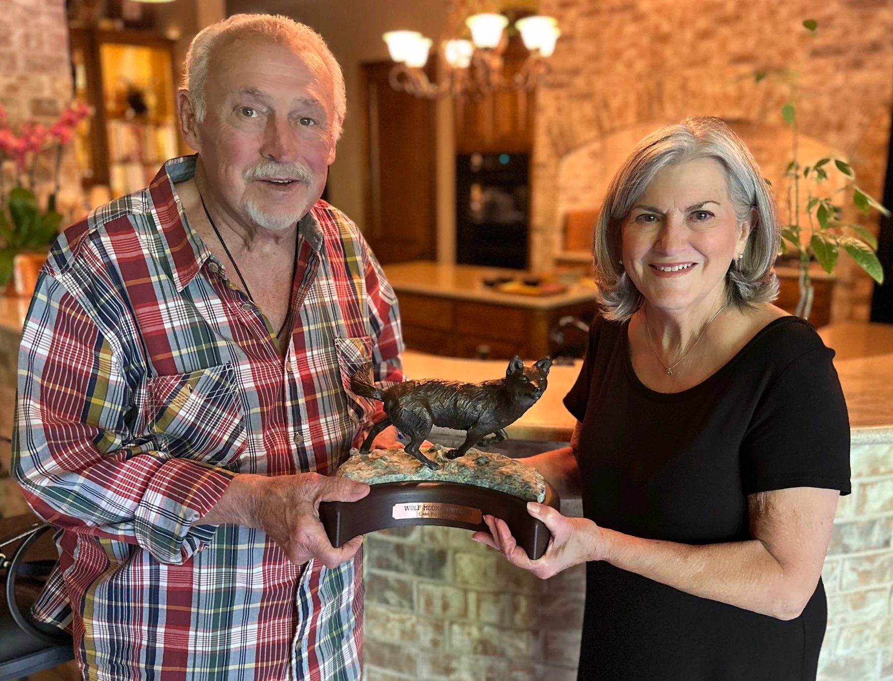 Wolf Moon Huntress - Mr. & Mrs. Robbins, collectors