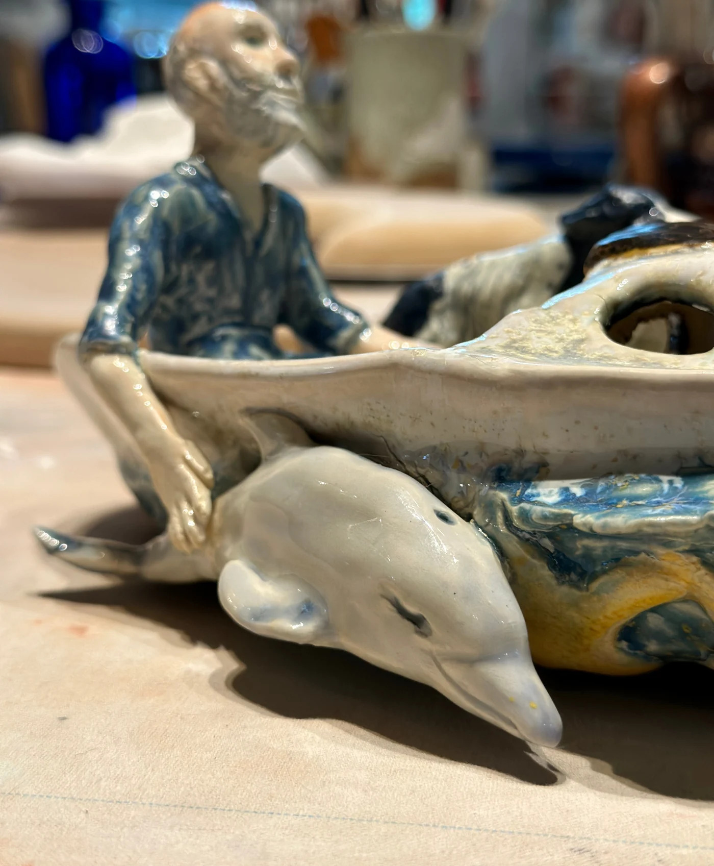 Raymond’s Magical Sailboat - Dolphin angle 1