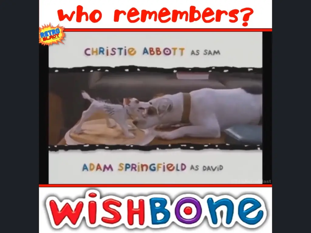 Wanda’s Wishbone Sculpture appearing in the WISHBONE opening title sequence