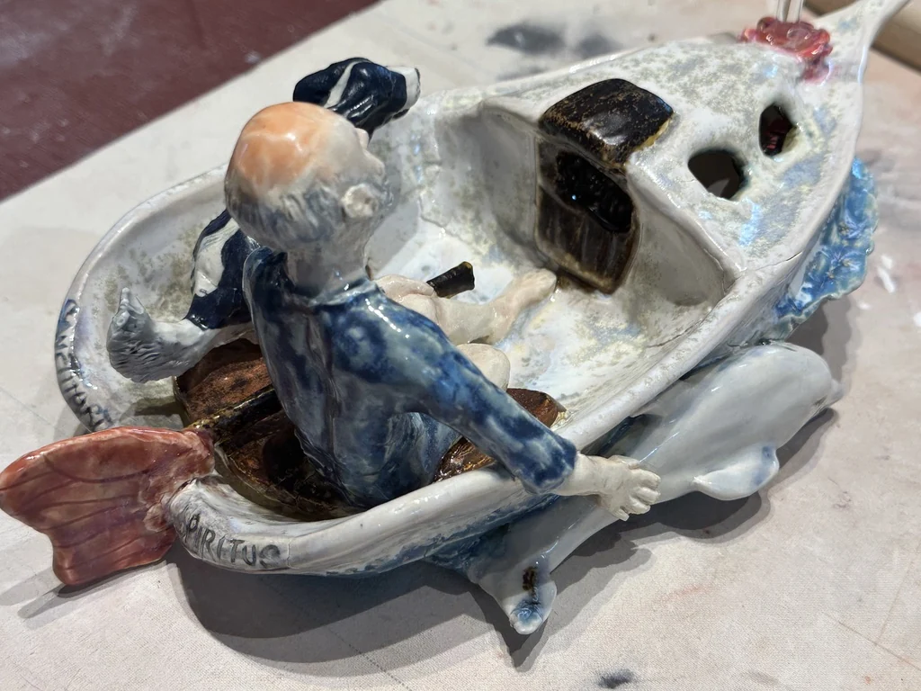 Raymond’s Magical Sailboat - Rear angle