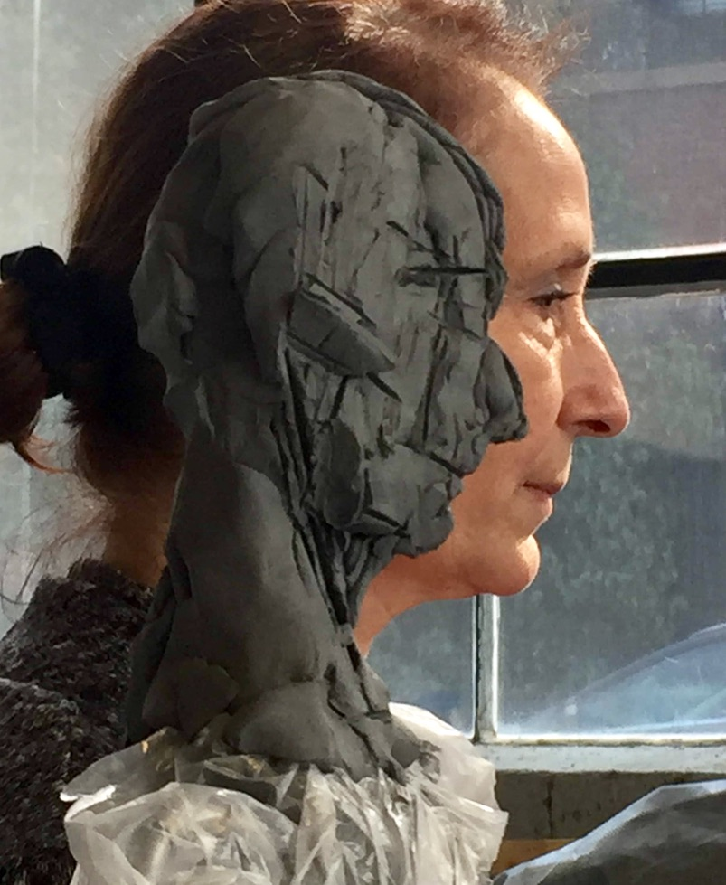 Sculptor and Clay Portrait