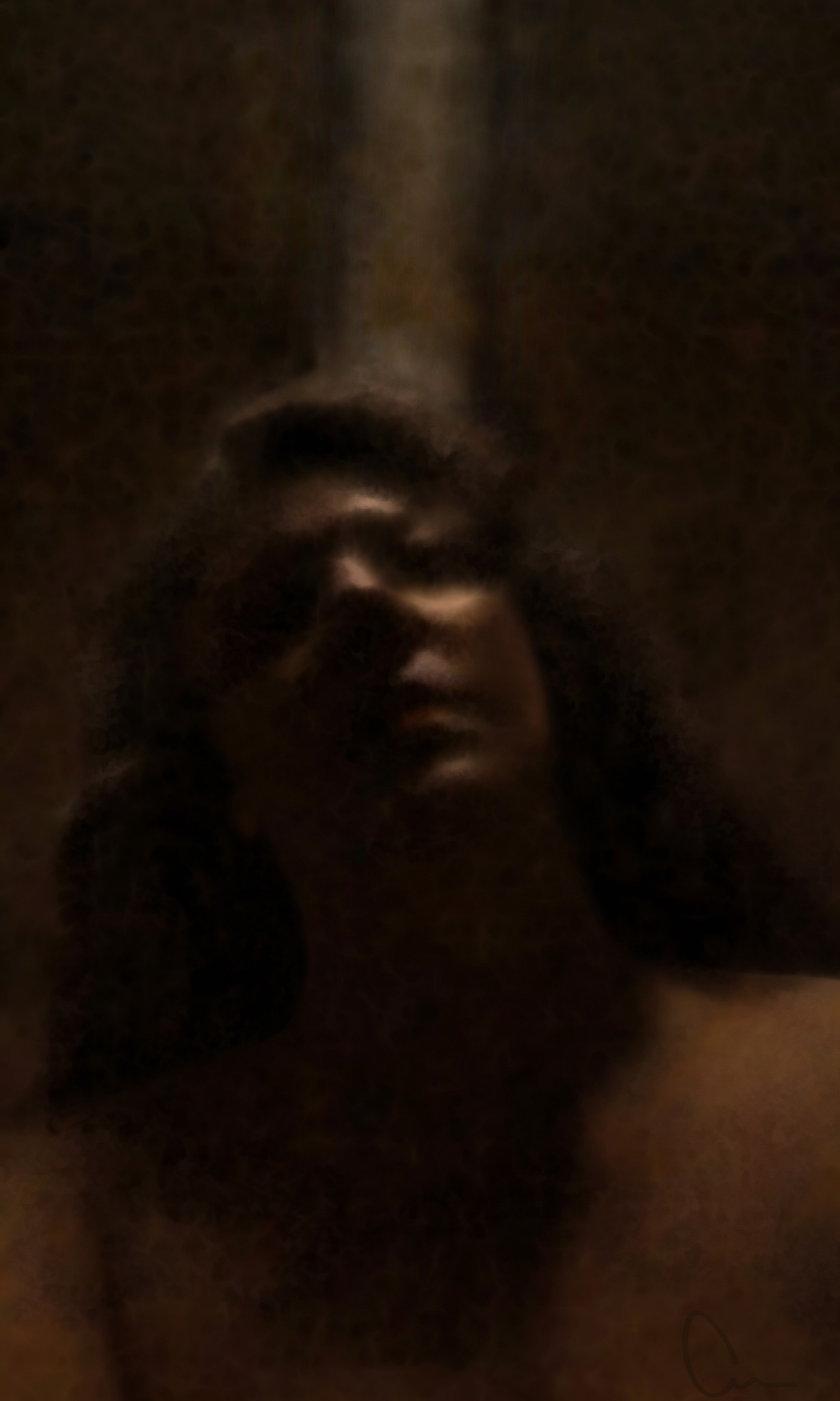 Bliss, a digital painting by Caris Palm Turpen