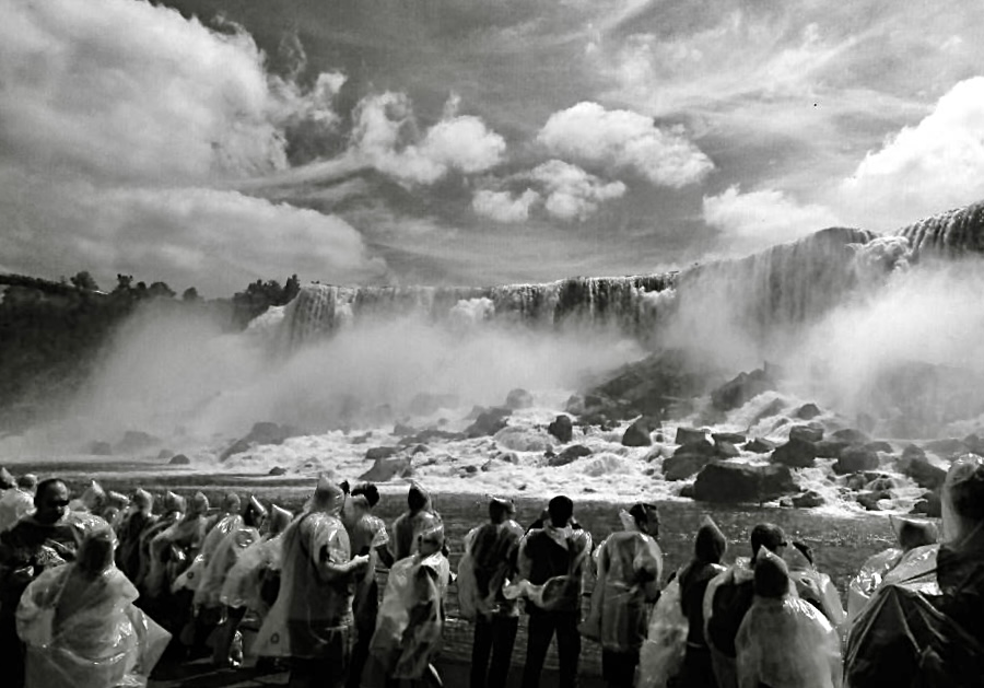 Gathered at the Geyser