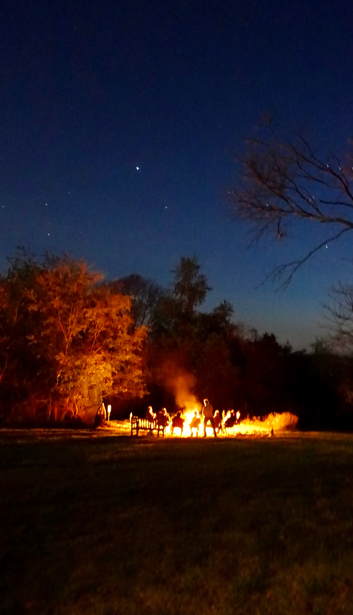 At the Fire